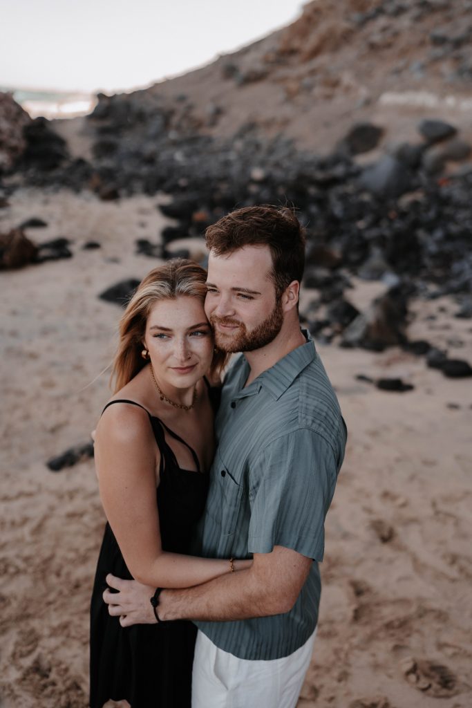Pärchen am Strand – Shooting